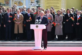 Фото: Это и есть народное единство. О чем говорил Александр Лукашенко на торжественной церемонии чествования госсимволов