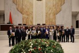 Фото: Заместитель Председателя Палаты представителей Валерий Мицкевич  в Овальном зале встретился с делегацией Гродненской области