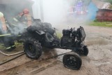Фото: В Лиде горел гараж: спасатели ликвидировали пожар