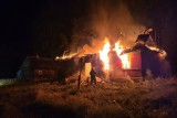 Фото: В Лидском регионе этой ночью горел жилой дом. Погибли 2 человека