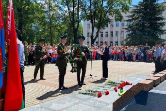 Фото: В Лиде состоялся митинг, посвященный памяти жертв Великой Отечественной войны и геноцида белорусского народа