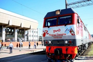 Фото: Фотофакт: «Поезд Памяти» прибыл в Гродно