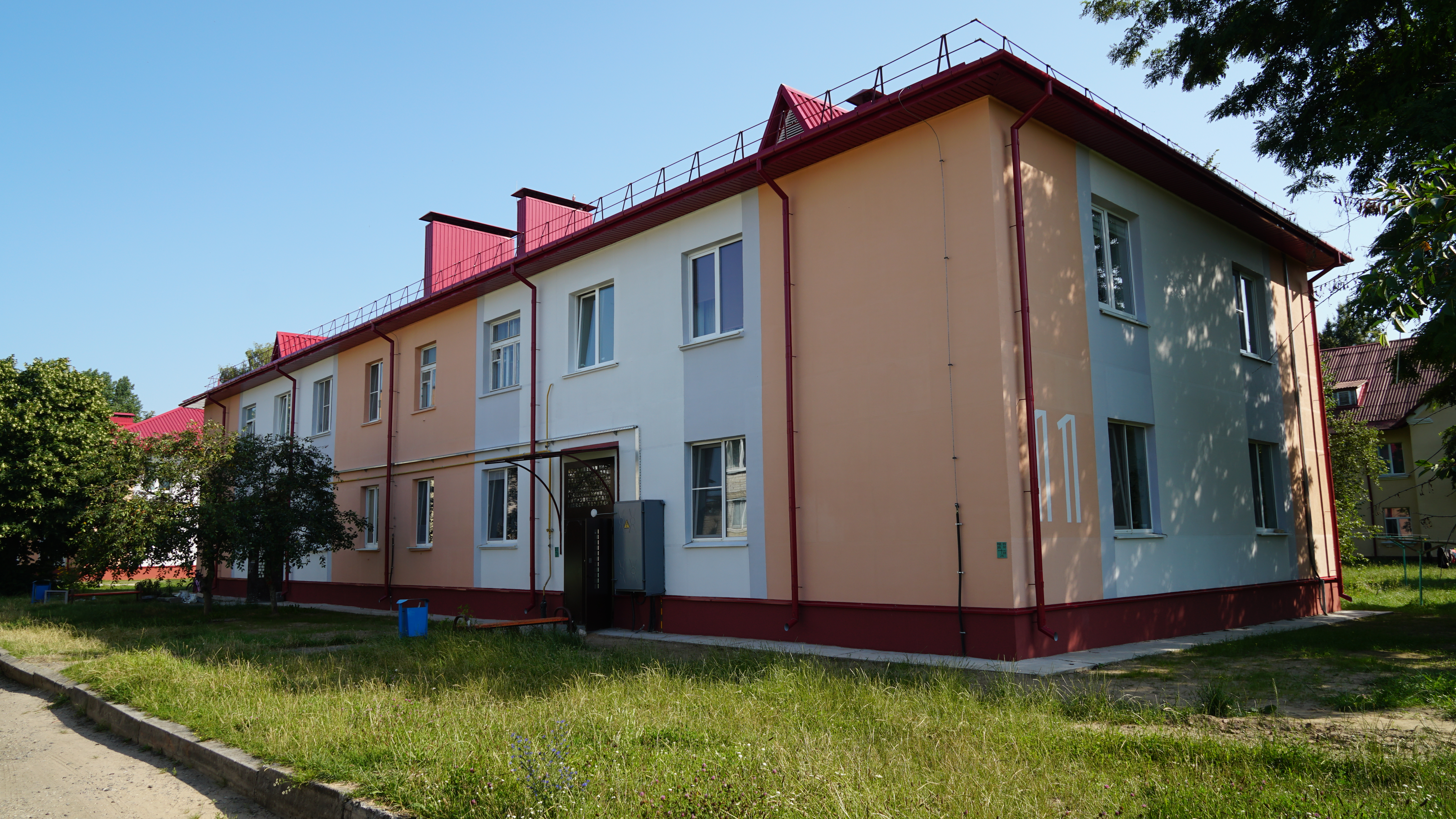 Обновленный вид дома №11