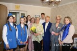 Фото: В Дубровенском сельсовете поздравили бывшую узницу фашистского концлагеря Викторию Перелайко