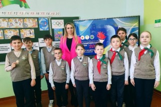 Фото: В СШ № 5 г. Лиды проходят Республиканские олимпийские уроки 2026