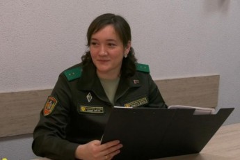 Фото: Елена Хвалько считает пограничную службу призванием