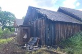Фото: В Лидском районе из-за сжигания мусора загорелась хозпостройка