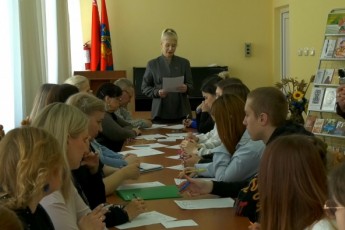 Фото: Лидчане написали ежегодный общенациональный диктант по белорусскому языку