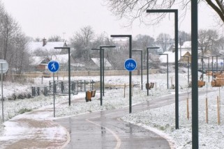 Фото: Представители республиканских и региональных средств массовой информации ознакомились с объектами благоустройства в Лиде