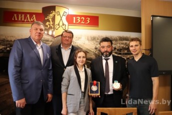 Фото: Старт проекта «Олимпийские встречи» дан в Лиде! 