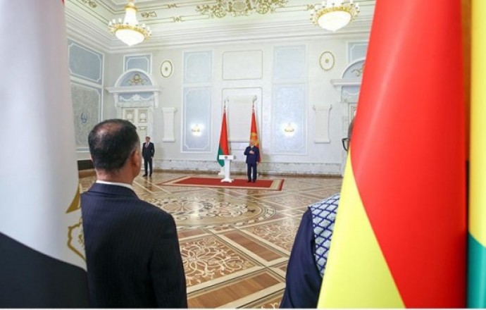 Фото: Александр Лукашенко принял верительные грамоты послов 10 государств