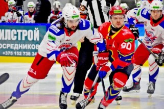 Фото: Хоккеисты "Лиды" впервые выиграли матч плей-офф Кубка Президента