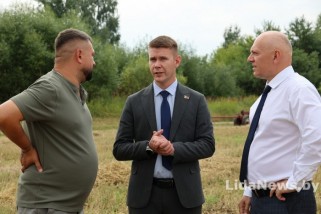 Фото: В КСУП «Ёдки-Агро» оценили ход уборочной кампании