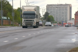 Фото: В Лиде ведутся работы по обновлению горизонтальной дорожной разметки