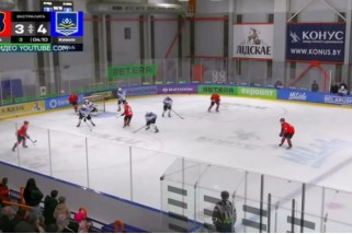 Фото: Хоккейный клуб «Лида» сыграл второй матч с новополоцким «Химиком»