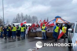 Фото: Польские фермеры продолжают протесты против аграрной политики местных властей