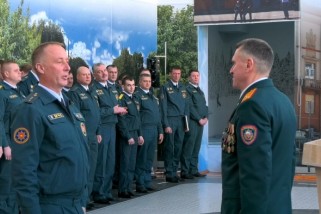 Фото: Работников Лидского РОЧС чествовали по случаю Дня спасателя