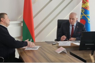 Фото: Лидчину посетил председатель Гродненского облисполкома Юрий Караев