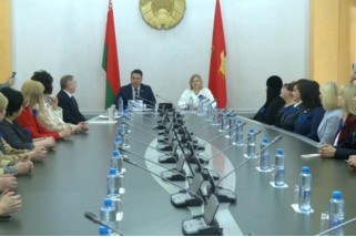 Фото: В Гродненском облисполкоме прошел торжественный прием женщин к 8 Марта