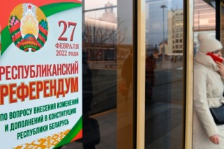 Фото: Каждые два часа Председатель ЦИК Игорь Карпенко будет информировать граждан о ходе проведения голосования на референдуме