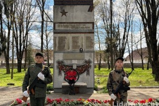 Фото: Патриотическая акция «Марш Памяти. 1418 шагов Победы»