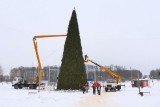 Фото: В Лиде приступили к демонтажу главной ёлки