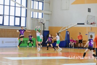 Фото: Лида принимает финал Кубка Беларуси по гандболу среди женщин