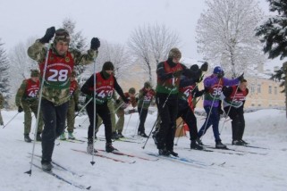 Фото: Лидские пограничники определили лучших лыжников