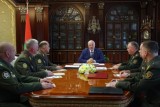 Фото: Александр Лукашенко заслушивает доклад по тематике плана строительства и развития Вооруженных Сил Фото: Александр Лукашенко заслушивает доклад по тематике плана строительства и развития Вооруженных Сил