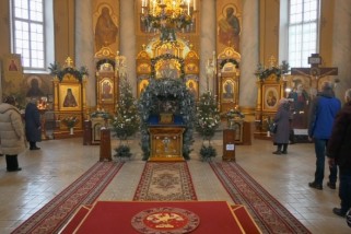 Фото: Православные верующие отмечают рождественский сочельник