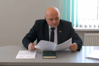 Фото: Валерий Еводик отмечен благодарностью Председателя Совета Республики Национального собрания Республики Беларусь 