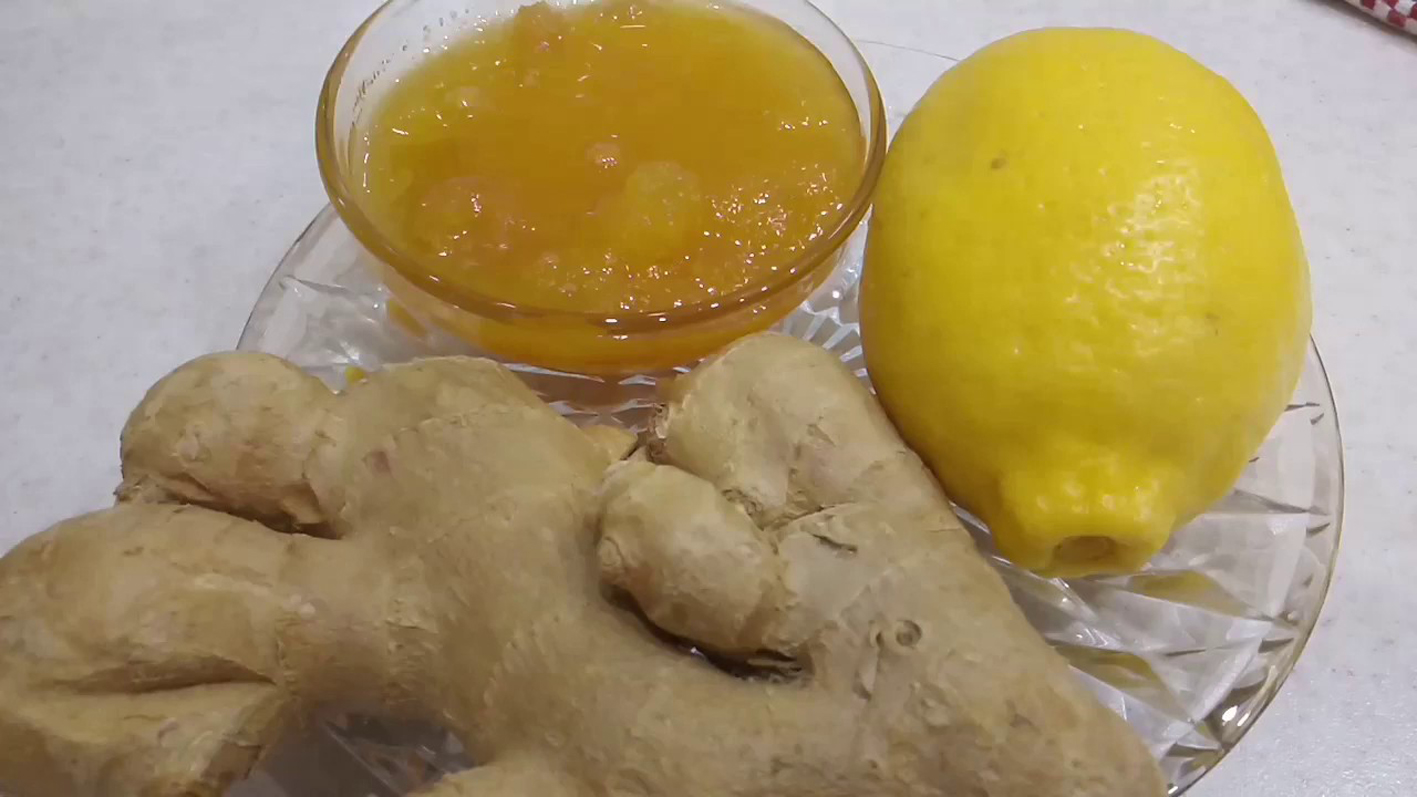 Лимонно-имбирный мед