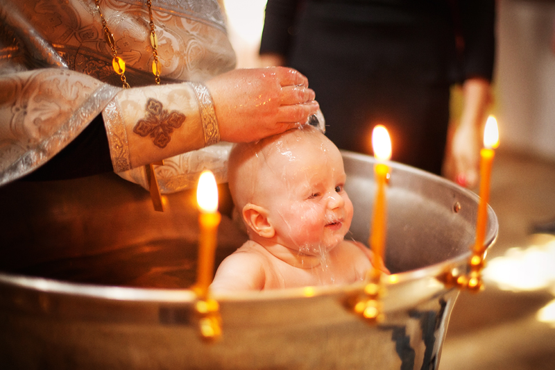 Крещение ребенка в православной церкви