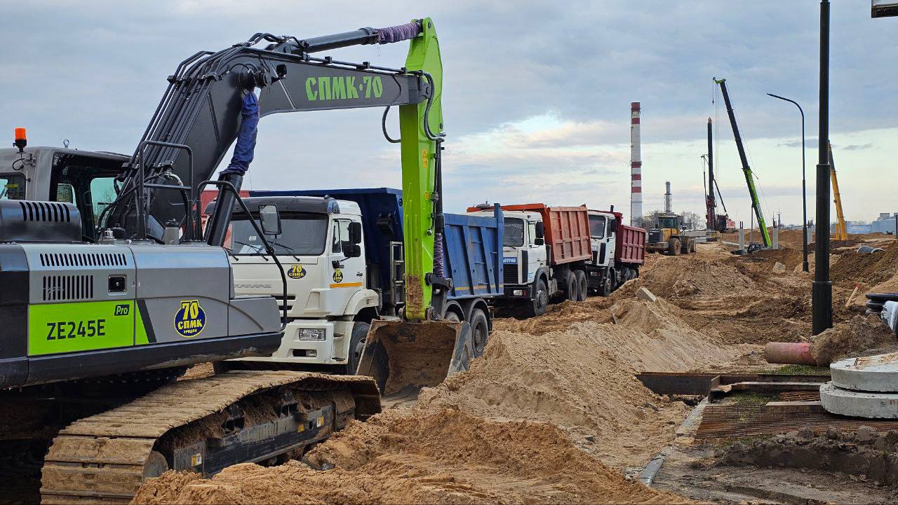 Стала известна дата закрытия на реконструкцию перекрёстка на пересечении  улиц Рыбиновского, Красноармейской, Куйбышева, Гастелло